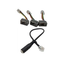 4P4C RJ9 Cable,3.5mm Smartphone Headset to RJ9 Adapter Cable