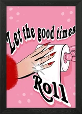 Pop Art Funny Poster Framed Wall Art Poster Canvas Print Picture