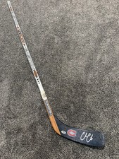 COLE CAUFIELD Montreal Canadiens SIGNED Autograph Hockey Stick PSA COA