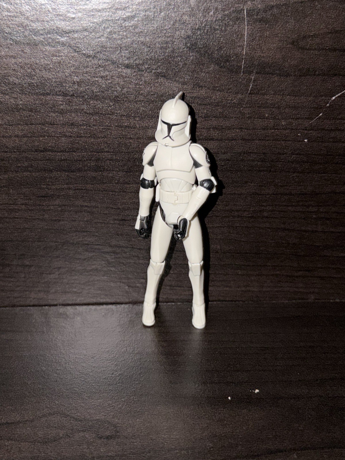 Star Wars  3.75 White CLONE TROOPER  Clone Wars Turbo Tank Support