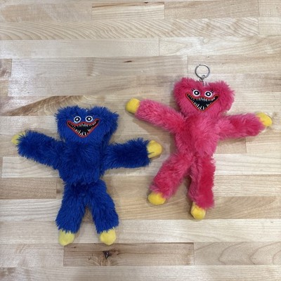 Poppy Playtime Kissy Missy Pink & Blue Plushy Keychain 8 Inch