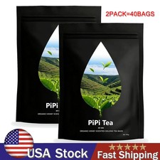 2PACK PiPi Tea Organic Oolong Tea Bags - Premium Whole Leaf, 20 Bags 4g Each 