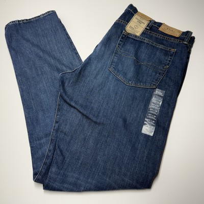 Polo Ralph Lauren Mens The Parkside Active Taper Blue Jeans Big & Tall 42tx38
