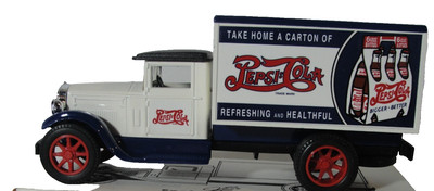 PEPSI-COLA SIX PACK DELIVERY TRUCK 1/34th Scale BANK  GC-5027 FREE SHIPPING!