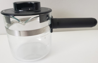 Krups Espresso Carafe With Lid Replacement Parts Glass  963 867 871 872 972 985