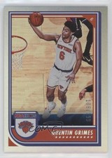 2022-23 Panini NBA Hoops Silver 106/199 Quentin Grimes #23 0x2a