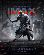 The Odyssey IMAX 70MM Tickets, Irvine Spectrum TWO CENTER SEATS 9/6, 6:30pm