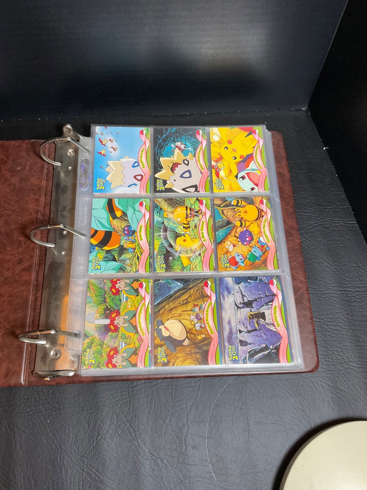 Pokemon TOPPS 2000 The Movie Complete Non-Foil Card Set 72/72 Blue Logo