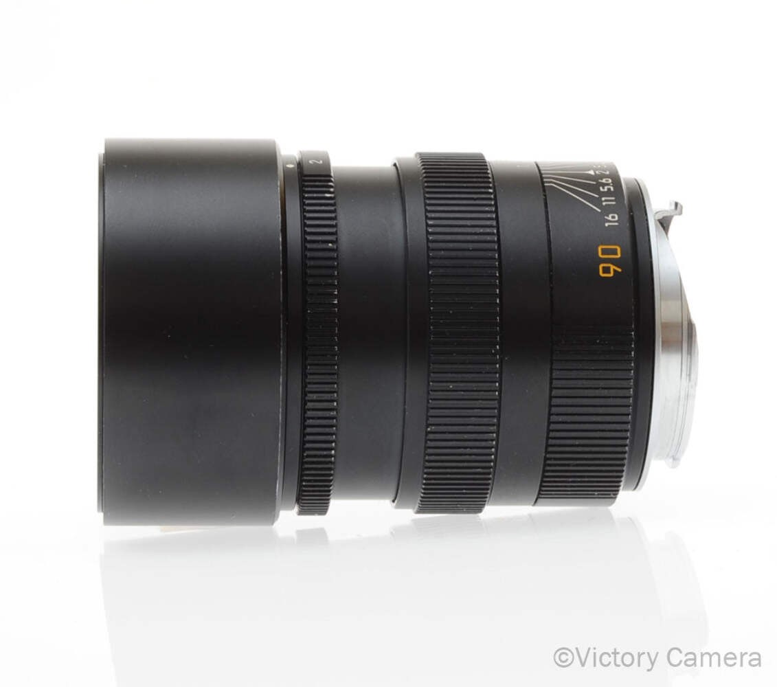 Leica 90mm f2 V2 Summicron-M 11137 Black M Mount Prime Lens [EXC