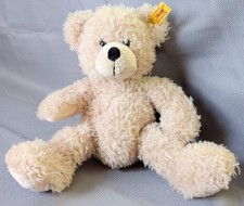 Official STEIFF Flynn 11" Teddy Bear Plush Brown Stuffed Toy Ear Tag  111471