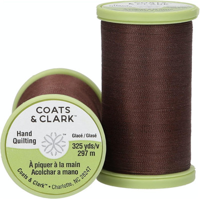 Dual Duty plus Hand Quilting Thread, 325-Yard, Chona Brown