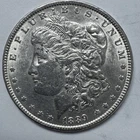 1889 P Morgan Silver Dollar $1 US Coin 90% Silver Collectible