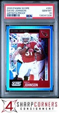 2020 PANINI SCORE ARTISTS PROOF #291 DAVID JOHNSON #/35 POP 1 PSA 10
