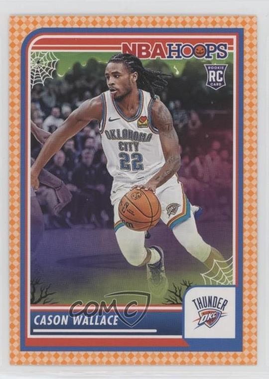 2023-24 Panini Haunted Hoops Orange Cason Wallace #76 Rookie RC 11qd