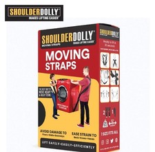 Shoulder Dolly Moving Straps - Lifting Strap for 2 Movers - Move, Lift, Carry,