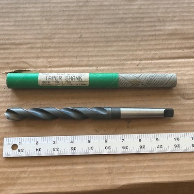 Precision Twist Drill 3/4'' Type 209 HSS #2 Morse Taper Shank PT