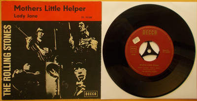 Rolling STONES Mothers Little Helper Lady Jane Decca DL 25 260