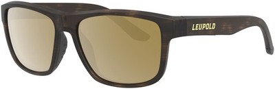 Leupold Katmai Sunglasses, Matte Tortoise Frame, Square Bronze Mirror : 179098
