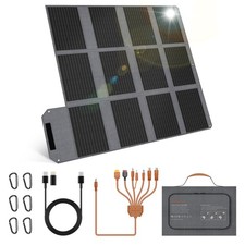 120 Watt Foldable Solar Charger Solar Panel for Powerstation USB Type-C Port