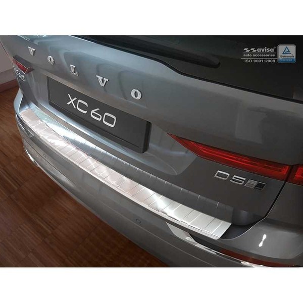 Edelstahl Ladekantenschutz FüR Volvo XC60 II 2017- 'Ribs'-image