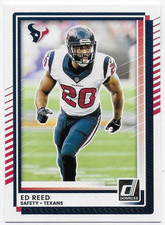 2025 Donruss #176 Ed Reed - Houston Texans