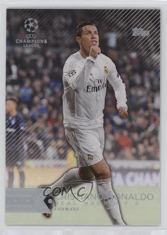 2015-16 Topps UEFA Champions League Showcase Cristiano Ronaldo #15 sq1