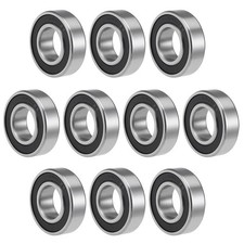 10 x 6205-2RS Deep Groove Ball Bearing 25x52x15mm Double Sealed Chrome Steel P6