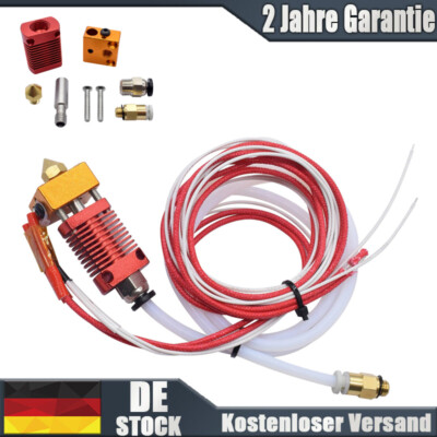 MK8 Extruder Hot End Kit 24V/40W mit Thermistor für CR-10 / Ender3 Series DE