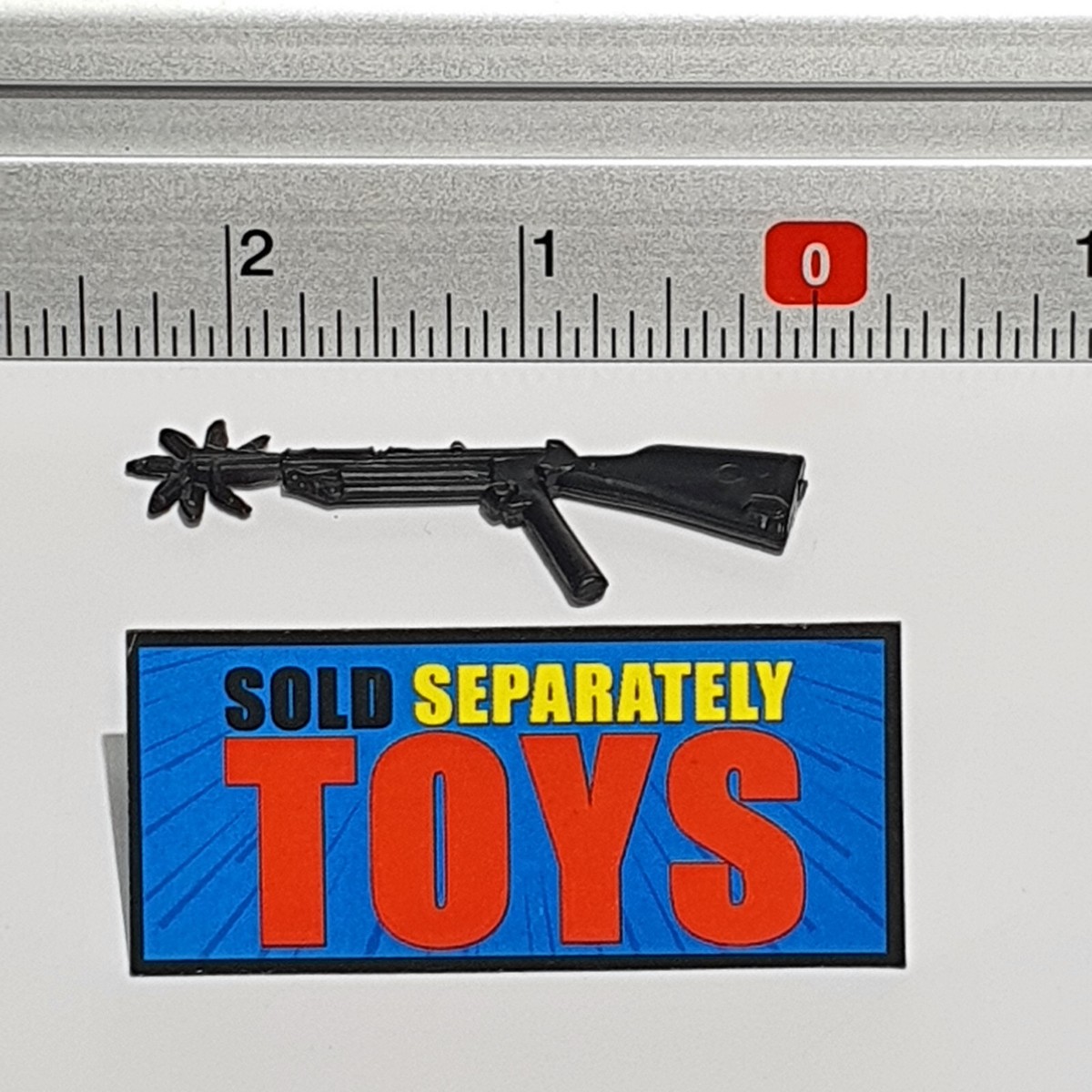 GI Joe Zarana v1 RIFLE gun original 1986 dreadnok black cutter