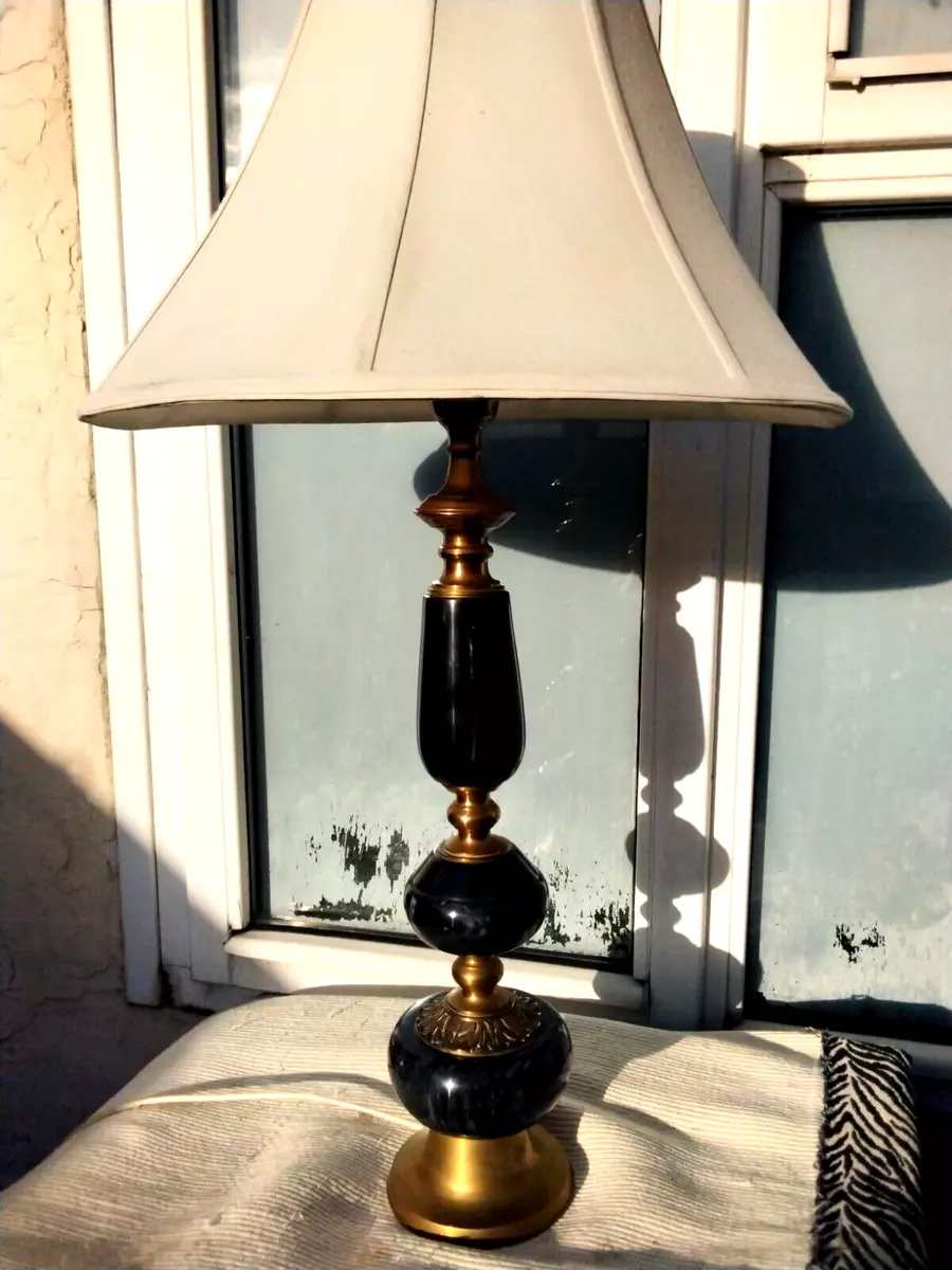 Vintage black cheap table lamp