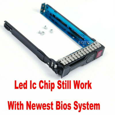 2.5'' SFF SAS SATA SSD Hard Drive Tray Caddy For HP ProLiant ML350 Gen10 Server 