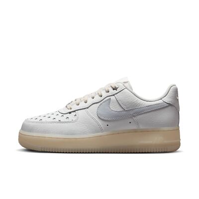 Af1 Ripple Leather Nike Air Force AF1 Summit White Pearl Grey