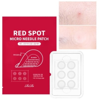RIRE Red Spot Micro Needle 6 patches Quickly Relieve Troubled Skin K-Beauty