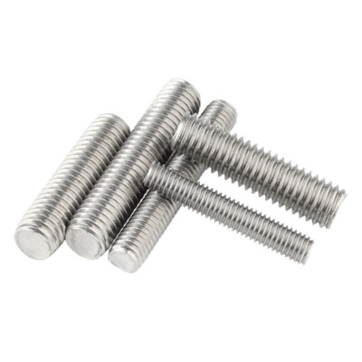 M6 M8 M10 M12 M16 304 Stainless Steel Threaded Rods Metric Thread Stud Bolts