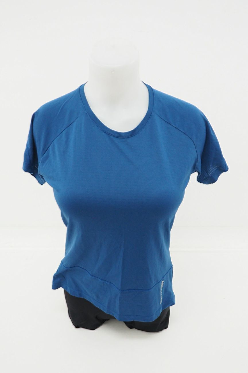 Salomon T Shirt da Corsa Manica Corta Donna Blu Medio