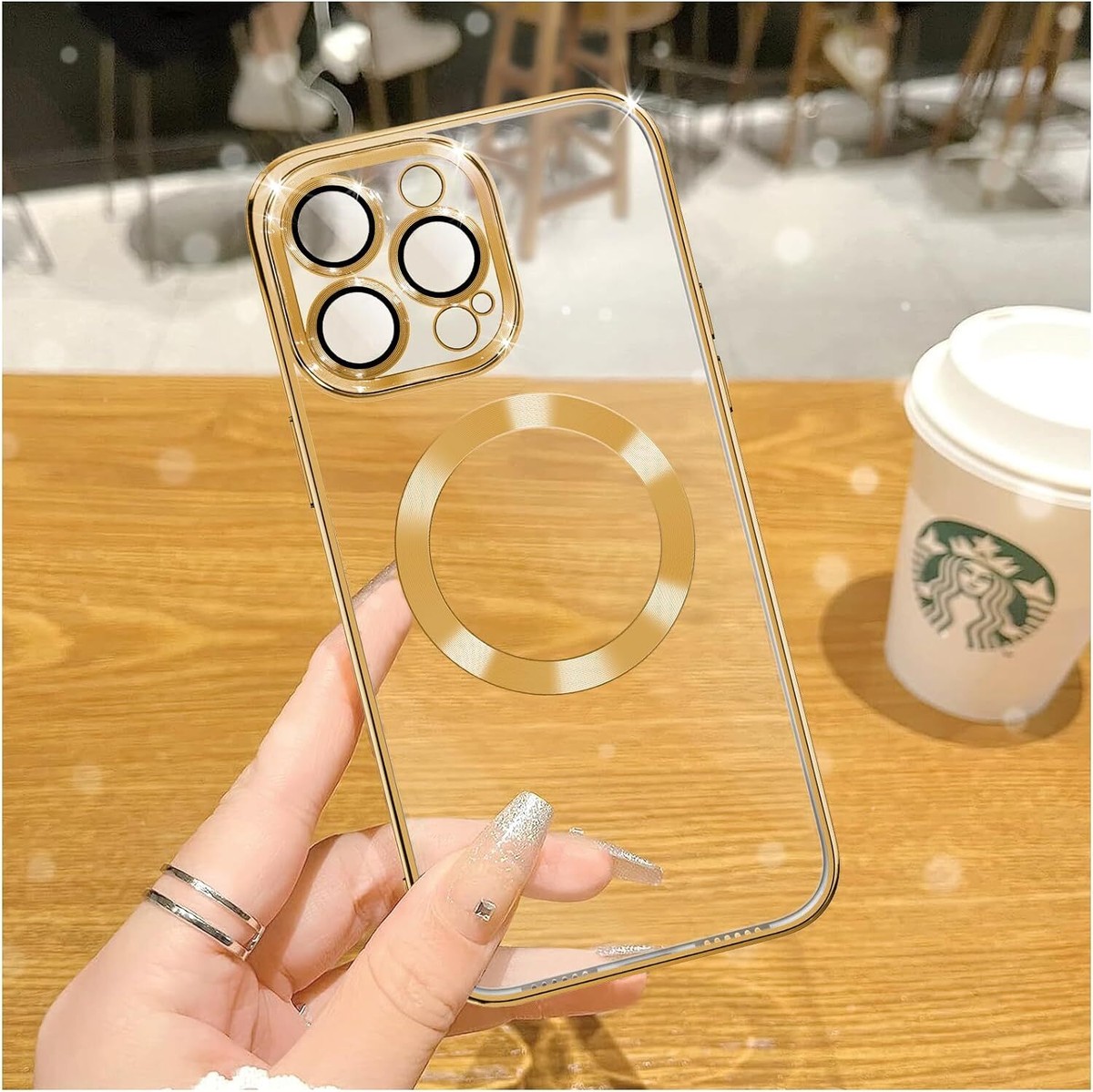 Custodia agnetica per iPhone 15 Pro ax, copatibile con custodia in Custodia agnetica per iPhone 15 Pro ax, copatibile con custodia in