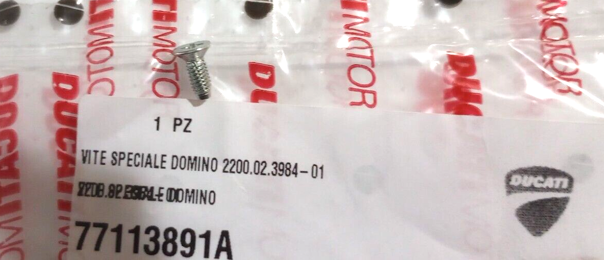 Ducati Screw NOS 77113891A (L-8763) | eBay