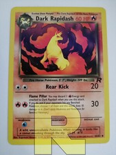 Dark Rapidash ® Rocket 44/82 ® Non Comune ® Pokemon ® Inglese ® EX