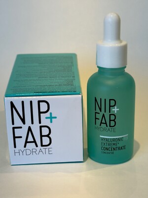 Nip + Fab Hydrate Hyaluronic Fix Extreme Concentrate 1.01 oz Full Size NIB