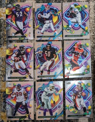 2023 Topps Composite Football - Chrome Cosmic - Pick Your Card
