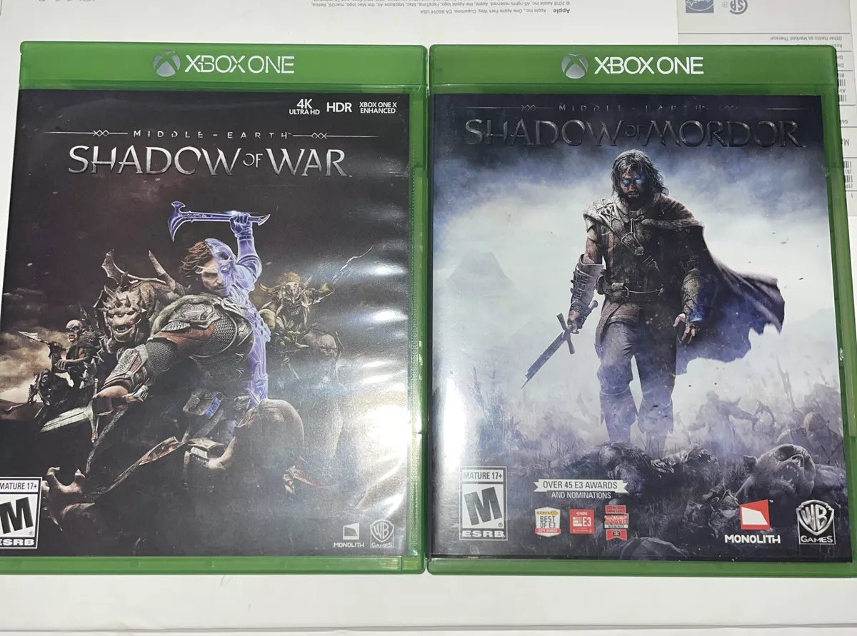  Middle-Earth: Shadow Of War Gold Edition - Xbox One : Video  Games