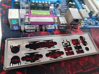 Plaque Arrière I/O Shield En PLA Pour Carte Mère GIGABYTE GA-M68M-S2P