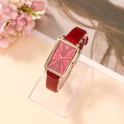 Women\'s Square Quartz Watch Vintage Roman Numeral Dial Twisted Bezel Stainless You can never go wrong with a two-tone classic ? Seiko Tank  main image 4