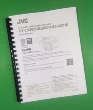 Manuale del proprietario per registratore fotocamera JVC GY-LS300CHU LS300CHE 188 pagine