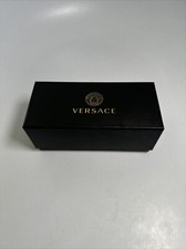 VERSACE Empty Gold Logo Sunglasses Eyeglasses BOX ONLY NO GLASSES Luxottica