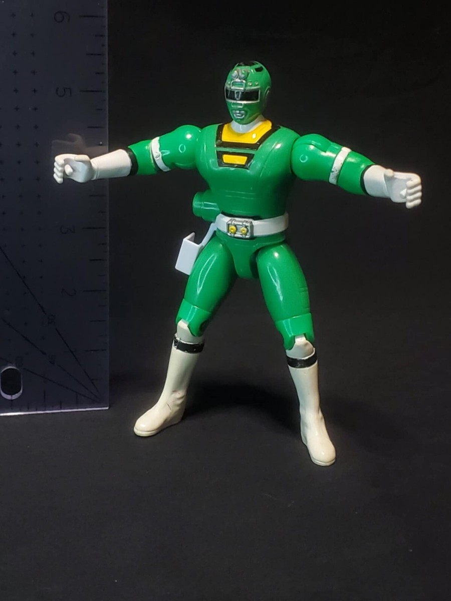 Green Ranger - Vintage 1997 Bandai Power Rangers Turbo Rangers 5.5