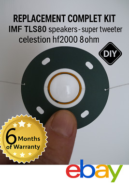 IMF TLS80 Speakers COMPLETE REPLACEMENT KIT - SUPER CELESTION TWEETER