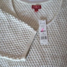 Elle Vanilla Ice NWT lightweight XL Sweater Dress