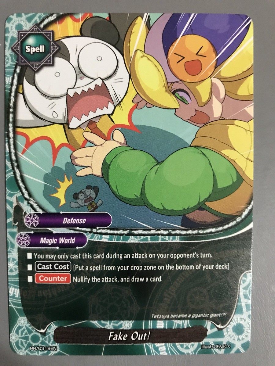 FUTURE CARD BUDDYFIGHT FAKE OUT! (MAGIC WORLD) PR/0319EN (BOX