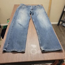 Levi's Signature Series Jeans Men's Size 36x32 Relaxed Straight Leg Blue Denim